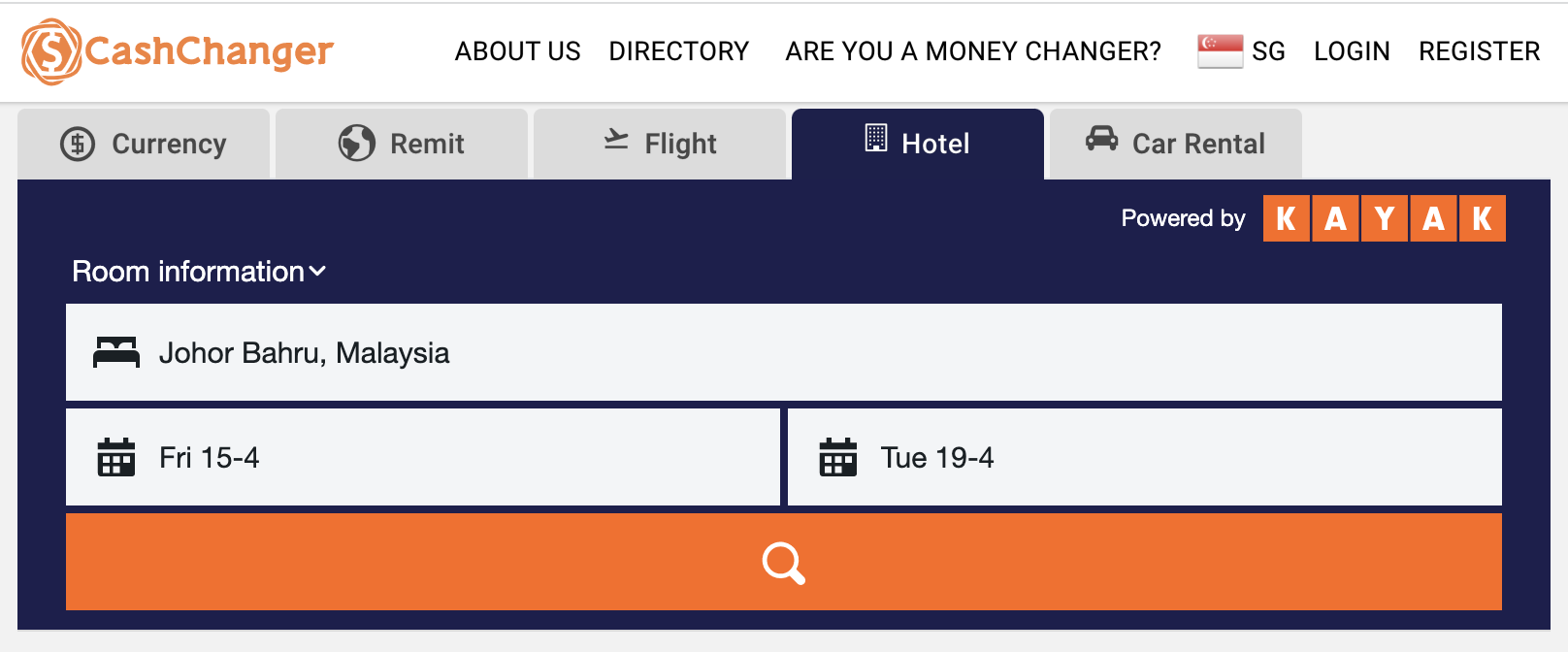 cashchanger best rates TGIF! KL Bukit Bintang Cashchanger best rates