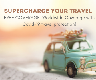 FREE COVERAGE - Covid-19 travel Protection wow