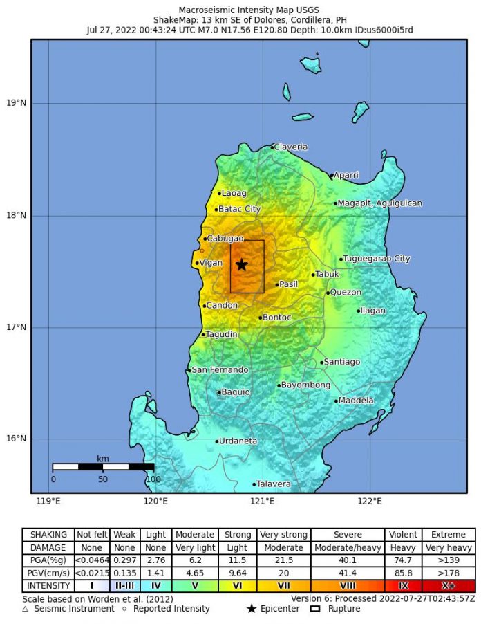 Magnitude 7.1 earthquake in Philippines, UNESCO site damaged