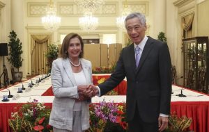 US House Speaker Nancy Pelosi Travels to Taiwan