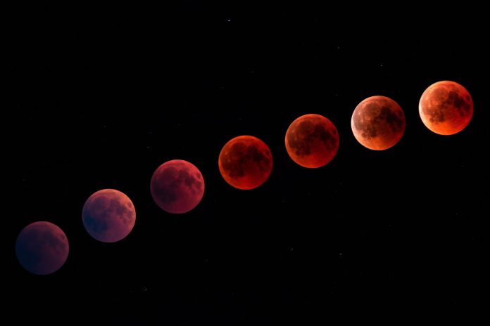 8th Nov timing in US, Australia - Blood moon Lunar Eclipse
