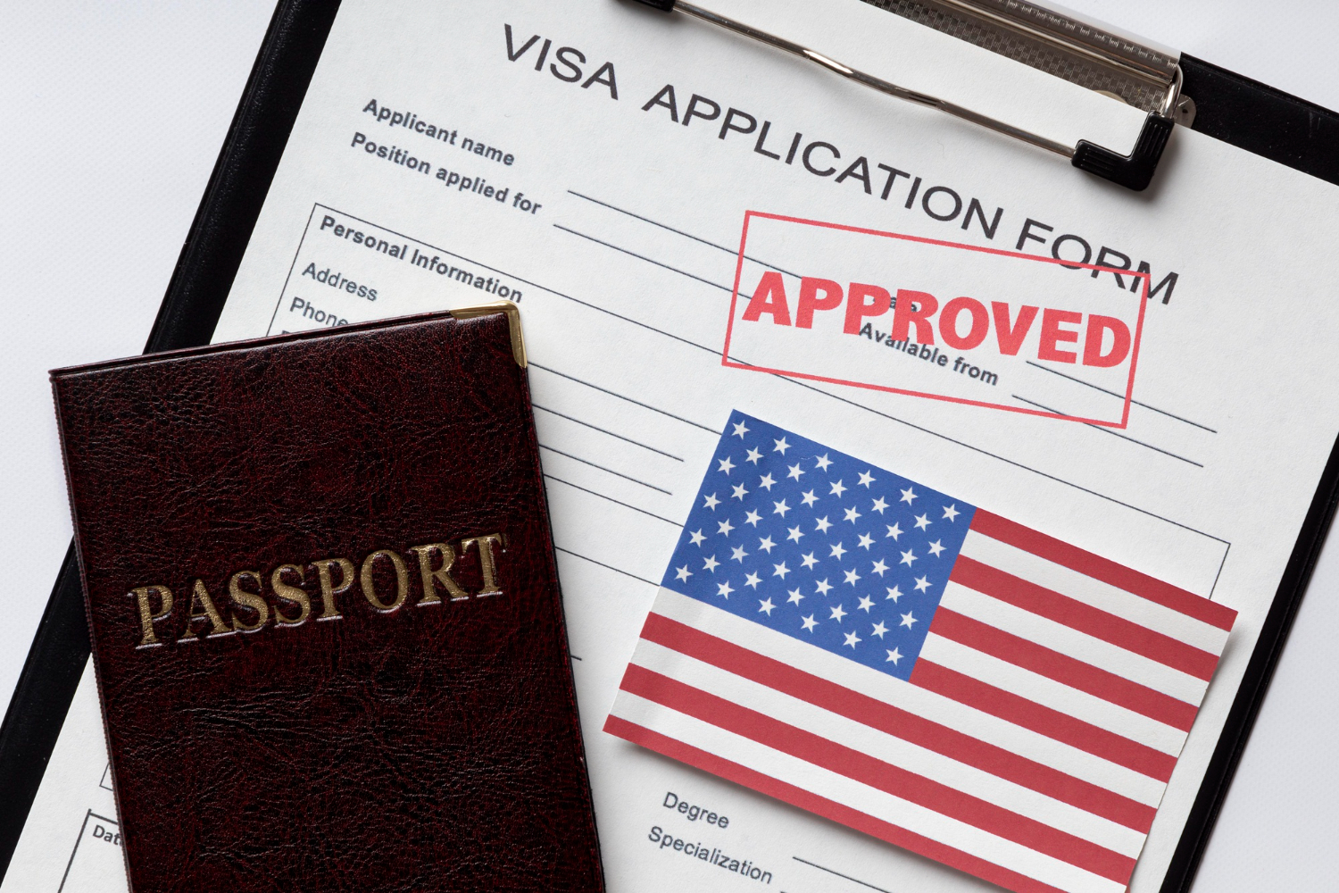 visa application USA